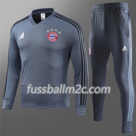 FC Bayern München Sweatshirts Anzüge Grau 2018-2019